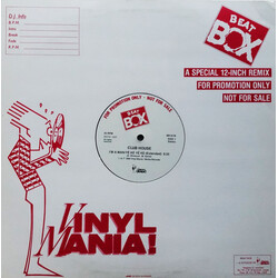 Club House I'm A Man / Yé Ké Yé Ké USED VINYL 12INCH 45 RPM PROMO