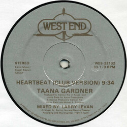 Taana Gardner Heartbeat Vinyl 12" USED