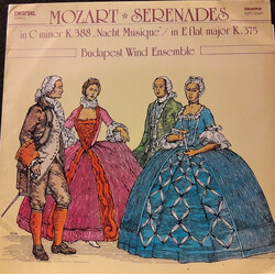 Wolfgang Amadeus Mozart / Budapest Wind Ensemble Serenades K. 375 & 388 Vinyl LP USED