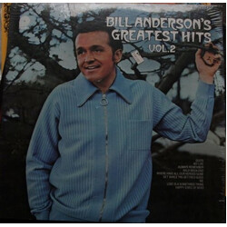 Bill Anderson (2) Bill Anderson's Greatest Hits, Vol. 2 Vinyl LP USED