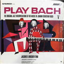 Jacques Loussier Trio Play Bach Jazz Vol.1 Vinyl LP USED