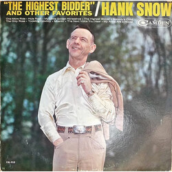 Hank Snow "The Highest Bidder" And Other Favorites Vinyl LP USED