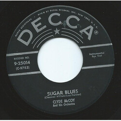 Clyde McCoy And His Orchestra Sugar Blues / I've Found A New Baby USED VINYL 7INCH 45 RPM