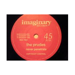 The Prudes Never Penetrate USED VINYL 7INCH 45 RPM SINGLE SIDED LIMITED EDITION