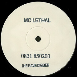 MC Lethal The Rave Digger USED VINYL 12INCH WHITE LABEL