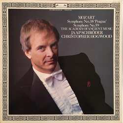 Wolfgang Amadeus Mozart / The Academy Of Ancient Music / Jaap Schröder / Christopher Hogwood Symphony No.38 'Prague' • Symphony No.39 Vinyl LP USED