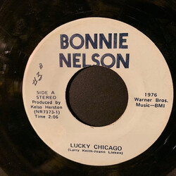 Bonnie Nelson (3) Lucky Chicago / Wheel Of Fortune USED VINYL 7INCH 45 RPM SINGLE