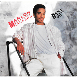 Marlon Jackson Don't Go Vinyl 7" USED