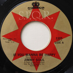 Jimmy Soul If You Wanna Be Happy / My Little Room USED VINYL 7INCH 45 RPM SINGLE REISSUE STYRENE