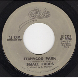 Small Faces Itchycoo Park USED VINYL 7INCH 45 RPM SINGLE