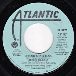 Gerald Albright New Girl On The Block USED VINYL 7INCH 45 RPM PROMO STEREO