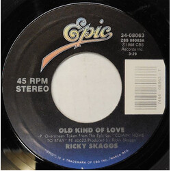 Ricky Skaggs Old Kind Of Love USED VINYL 7INCH 45 RPM SINGLE