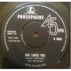 The Beatles She Loves You USED VINYL 7INCH 45 RPM SINGLE