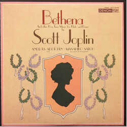 Scott Joplin "Bethena" And Other Rag-Time Music For Flute And Piano Vinyl LP USED
