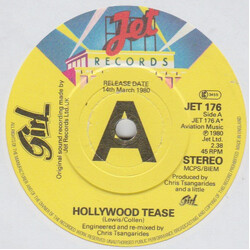 Girl (2) Hollywood Tease Vinyl 7" USED
