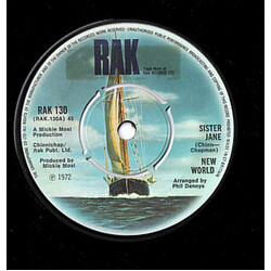 New World (3) Sister Jane Vinyl 7" USED