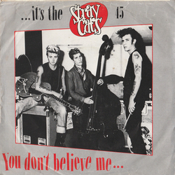 Stray Cats You Don't Believe Me Vinyl 7" USED