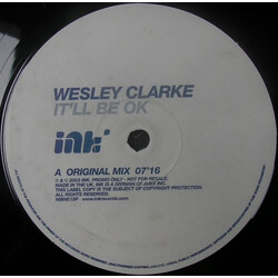 Wez Clarke It'll Be Ok USED VINYL 12INCH 45 RPM PROMO