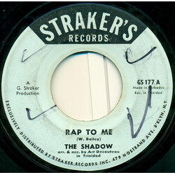Shadow (11) Rap To Me / The Alien USED VINYL 7INCH 45 RPM