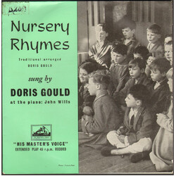 Doris Gould Nursery Rhymes USED VINYL 7INCH 45 RPM EP