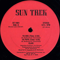 Clair Hicks Ya Dog / Ya Papa Vinyl 12" USED
