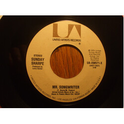 Sunday Sharpe Mr. Songwriter Vinyl 7" USED