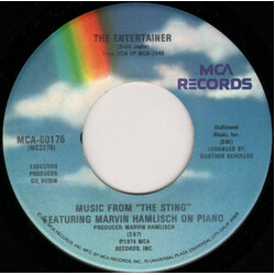 Marvin Hamlisch Music From "The Sting" Vinyl 7" USED