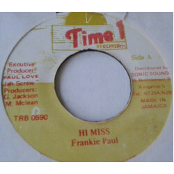 Frankie Paul Hi Miss USED VINYL 7INCH 45 RPM
