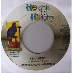 George Nooks / General B Tenament USED VINYL 7INCH 45 RPM MISPRINT
