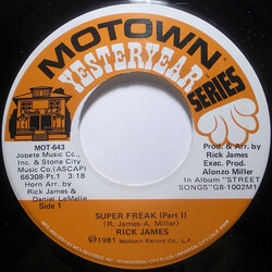 Rick James Super Freak (Part I) / Give It To Me Baby USED VINYL 7INCH 45 RPM REISSUE