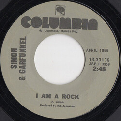 Simon & Garfunkel I Am A Rock / Scarborough Fair (/Canticle) USED VINYL 7INCH 45 RPM REISSUE