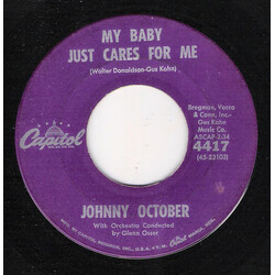 Johnny October My Baby Just Cares For Me / Uh-Huh USED VINYL 7INCH 45 RPM