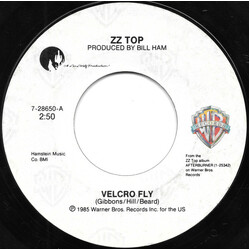 ZZ Top Velcro Fly VINYL 7" USED