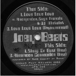 Joe Beats Love Love Love Vinyl 7" USED