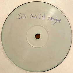 Ben & Mega Maybe USED VINYL 12INCH SINGLE SIDED PROMO WHITE LABEL