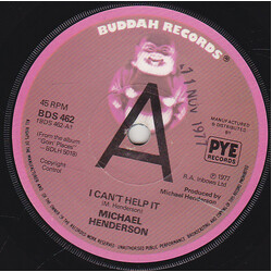 Michael Henderson I Can't Help It USED VINYL 7INCH 45 RPM SINGLE PROMO