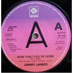 Jimmy James (2) Now That You've Gone USED VINYL 7INCH 45 RPM SINGLE PROMO