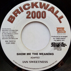 Ian Sweetness Show Me The Meaning USED VINYL 7INCH 45 RPM
