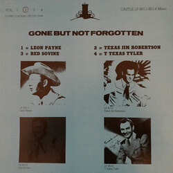 Texas Jim Robertson Gone But Not Forgotten Vol. 2 Vinyl LP USED