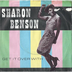 Sharon Benson Get It Over With VINYL 7" USED