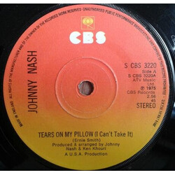 Johnny Nash Tears On My Pillow (I Can't Take It) USED VINYL 7INCH 45 RPM SINGLE