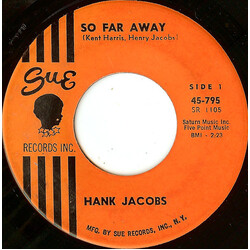 Hank Jacobs So Far Away USED VINYL 7INCH 45 RPM