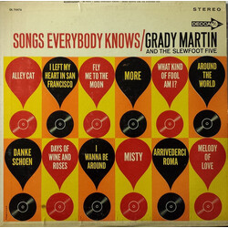 Grady Martin And The Slew Foot Five Songs Everybody Knows Vinyl LP USED