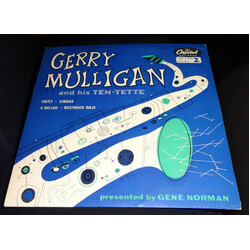 Gerry Mulligan Tentette / Gene Norman Gerry Mulligan And His Ten-Tette Part 2 USED VINYL 7INCH 45 RPM EP