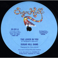 Sugarhill Gang The Lover In You VINYL 12" USED
