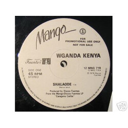 Wganda Kenya / Grupo Kerube Shalaode / La Chica De Los Ojos Cafe / Terapia Del Amor USED VINYL 12INCH 45 RPM SINGLE PROMO