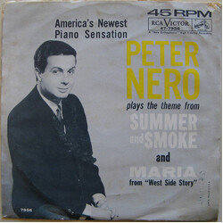 Peter Nero Plays The Theme From Summer And Smoke And Maria USED VINYL 7INCH 45 RPM