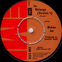 Bimbo Jet La Balanga Vinyl 7" USED