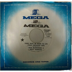 Jack Blanchard & Misty Morgan There Must Be More To Life (Than Growing Old) USED VINYL 7INCH 45 RPM PROMO