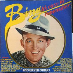 Bing Crosby It's Easy To Remember Vinyl LP USED
